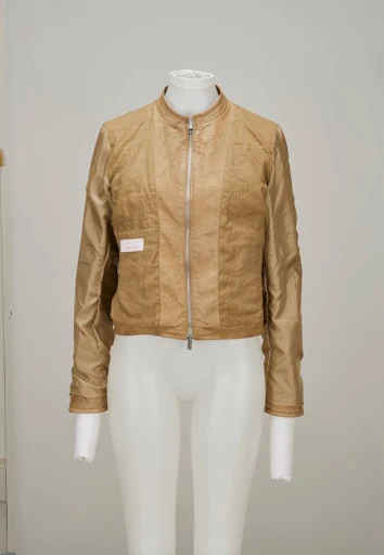 Leren jassen beige Milestone - Image 5
