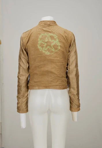 Leren jassen beige Milestone - Image 6