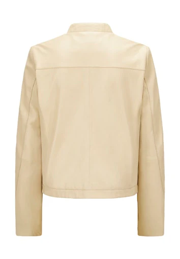Leren jassen beige Milestone - Image 2
