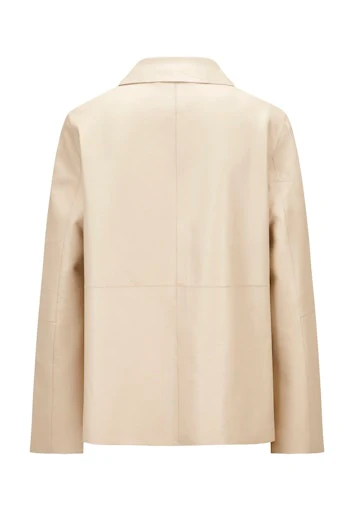 Leren jassen beige Milestone - Image 2