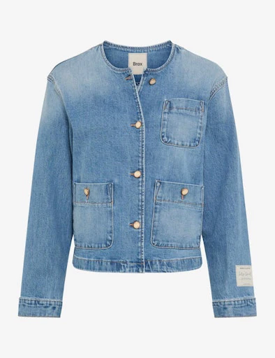 Jeansjassen blauw BRAX