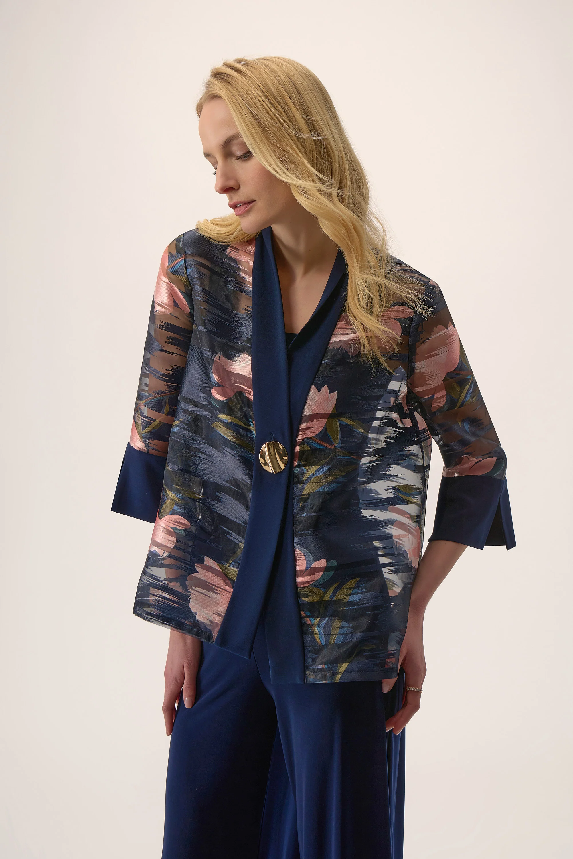 Jassen blauw Joseph Ribkoff