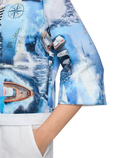 Jassen blauw Marc Cain Sports - Image 5