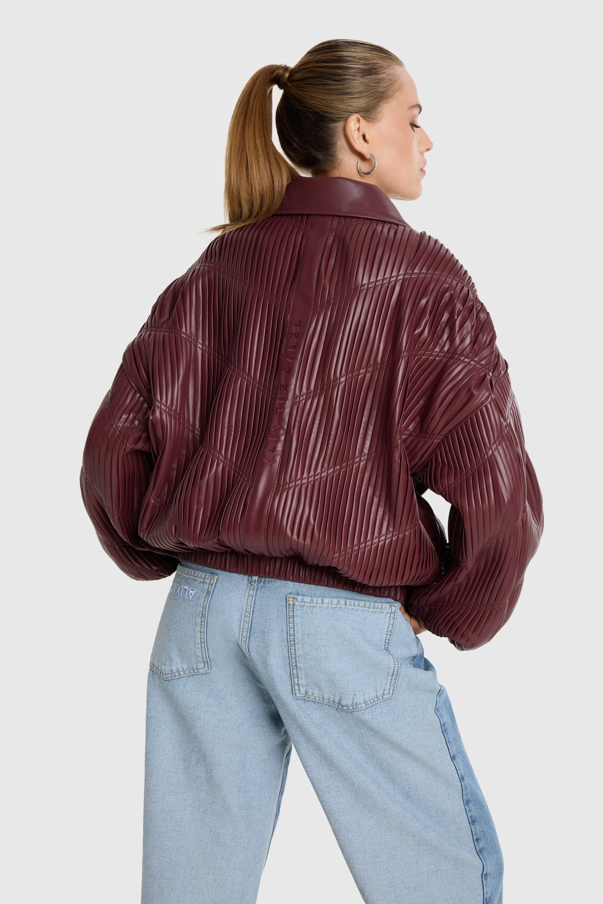 Jassen bordeaux ALIX The Label - Image 4