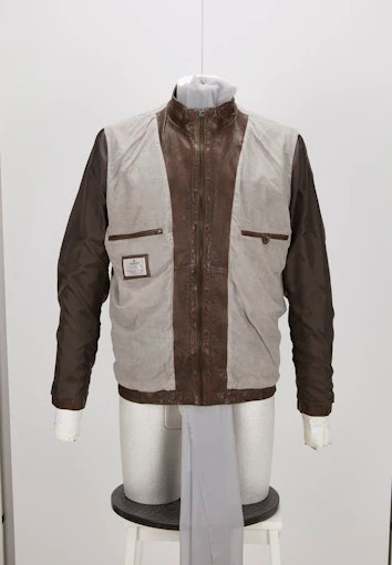 Leren jassen bruin Milestone - Image 5