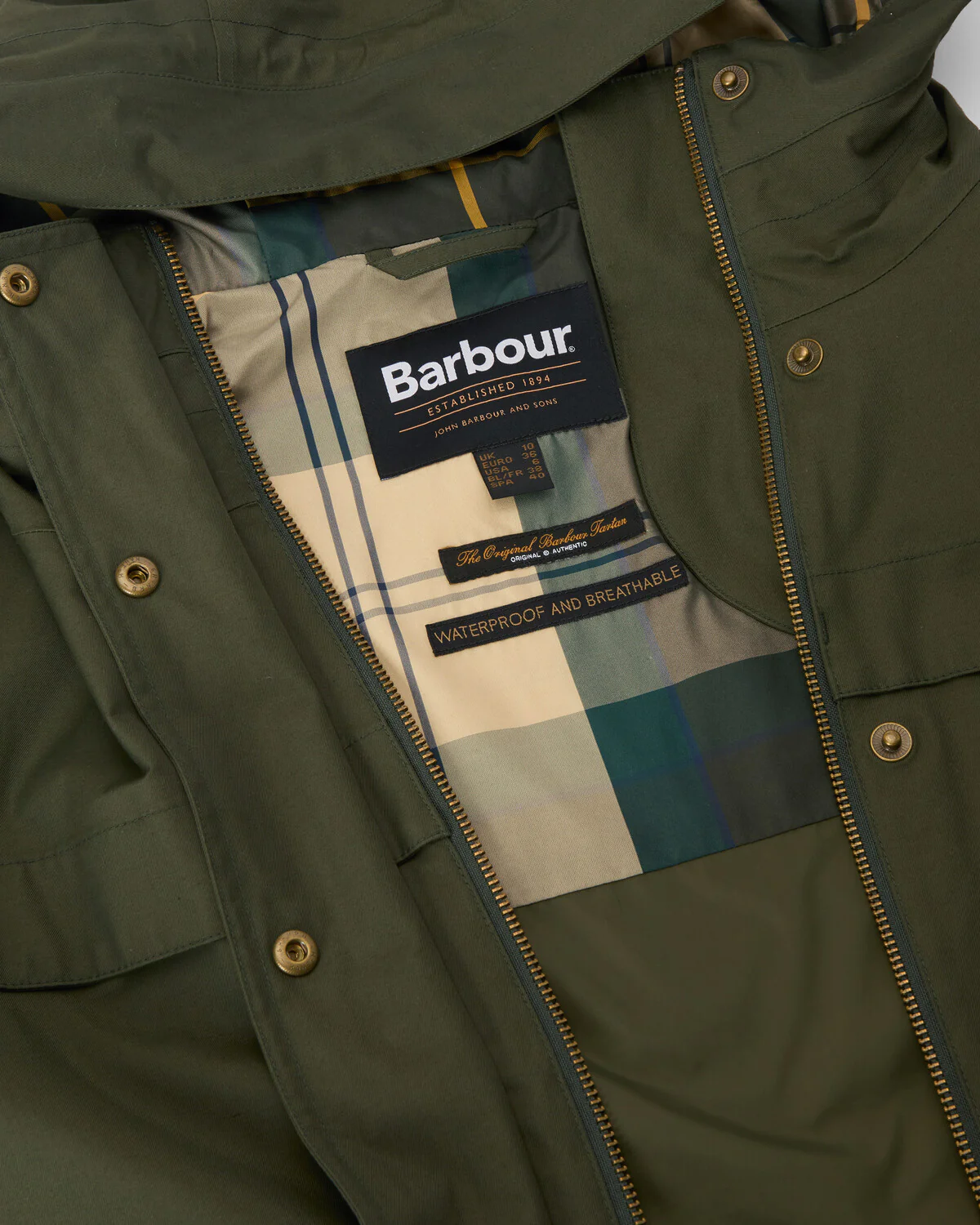 Jassen groen Barbour - Image 4