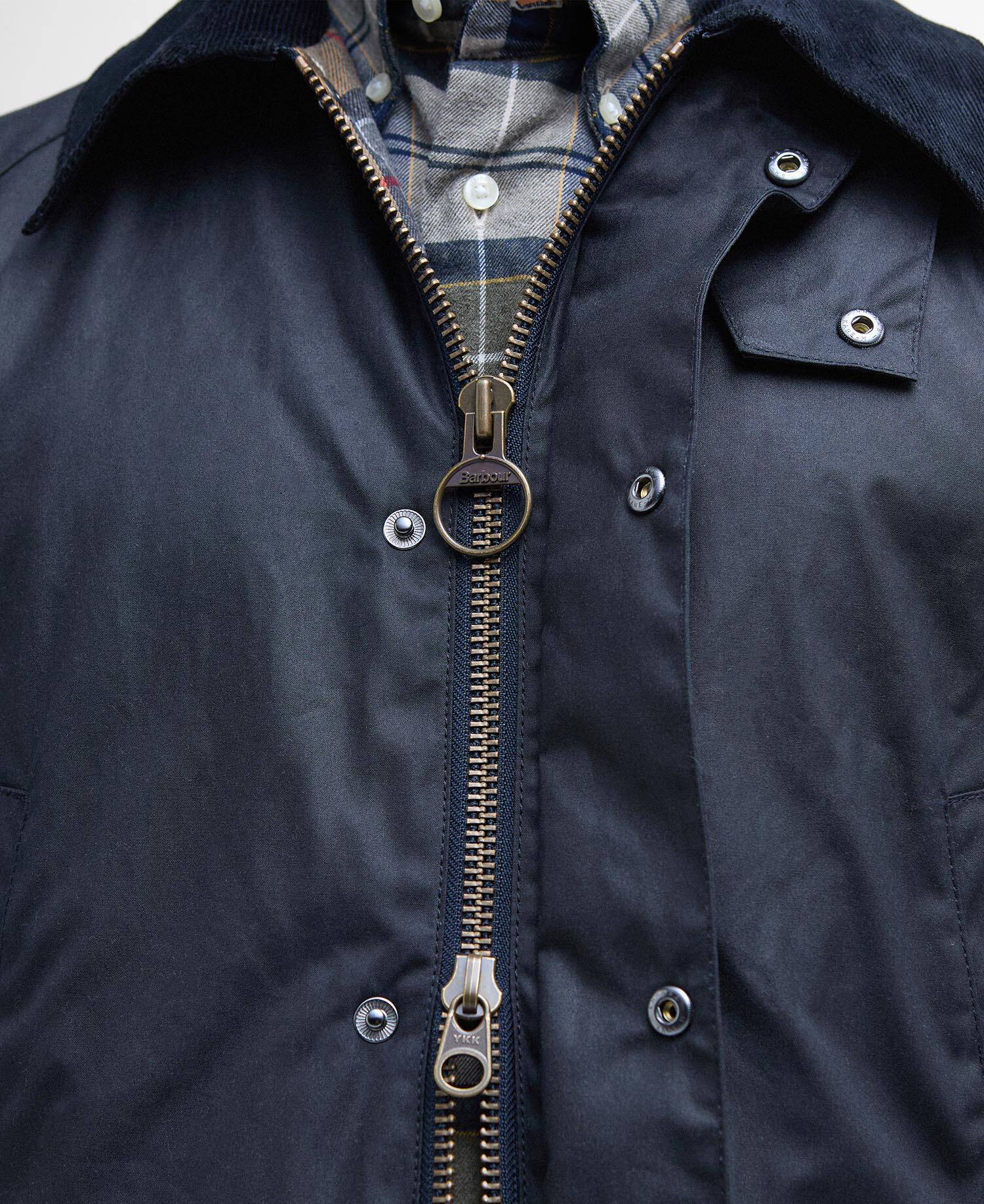 Jassen navy Barbour - Image 3