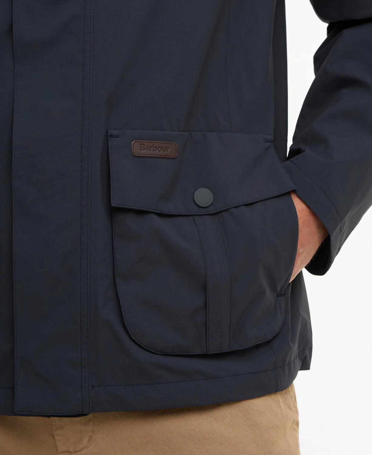 Jassen navy Barbour - Image 7
