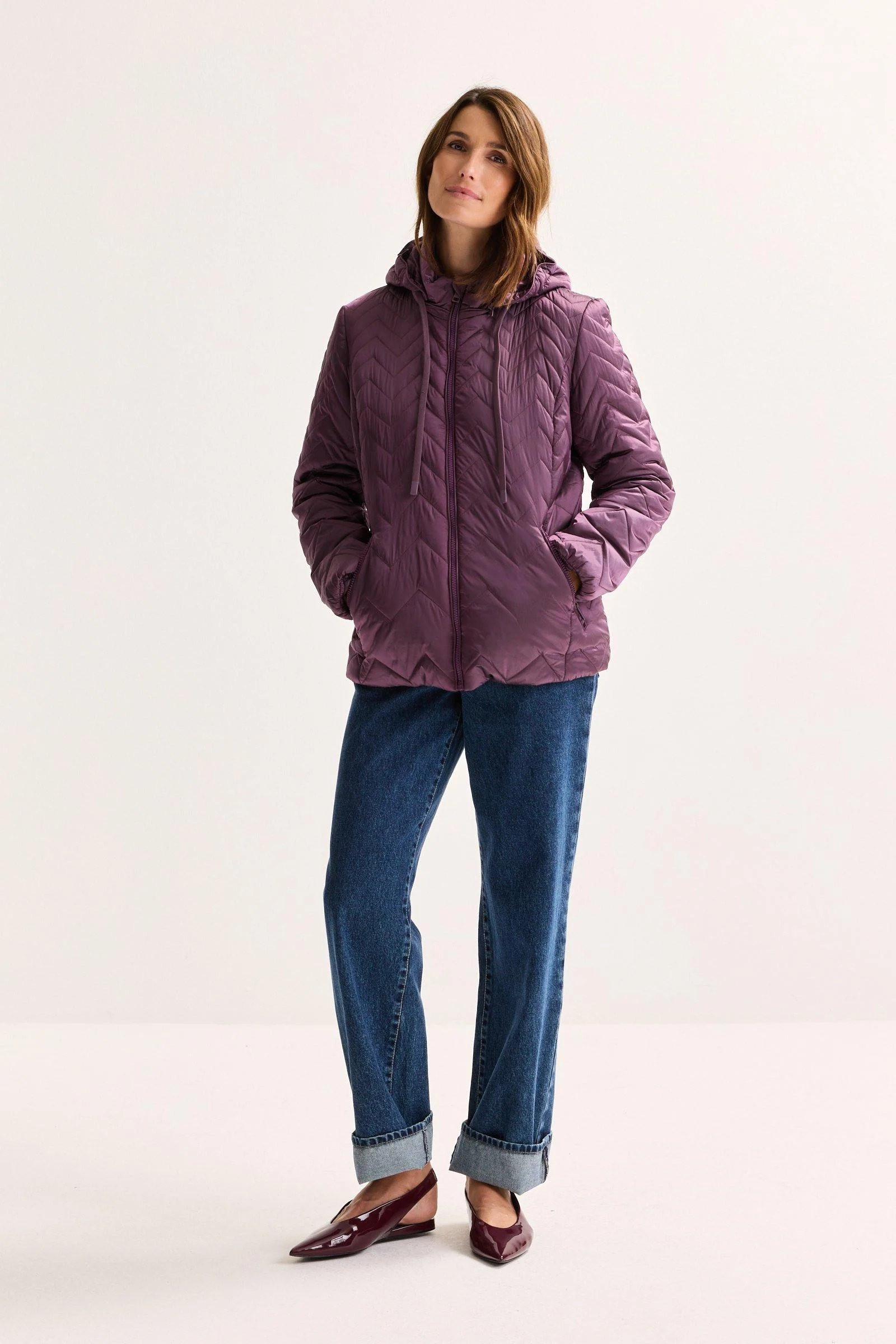 Jassen paars Mayerline - Image 2