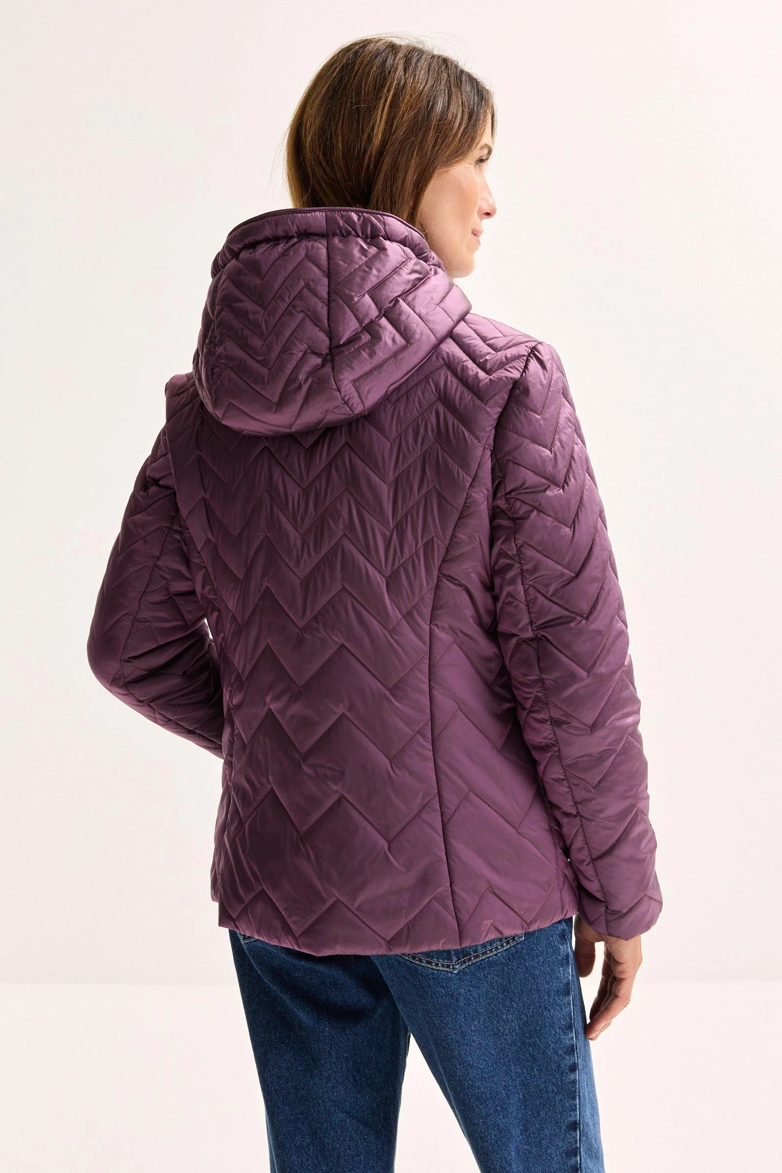 Jassen paars Mayerline - Image 4