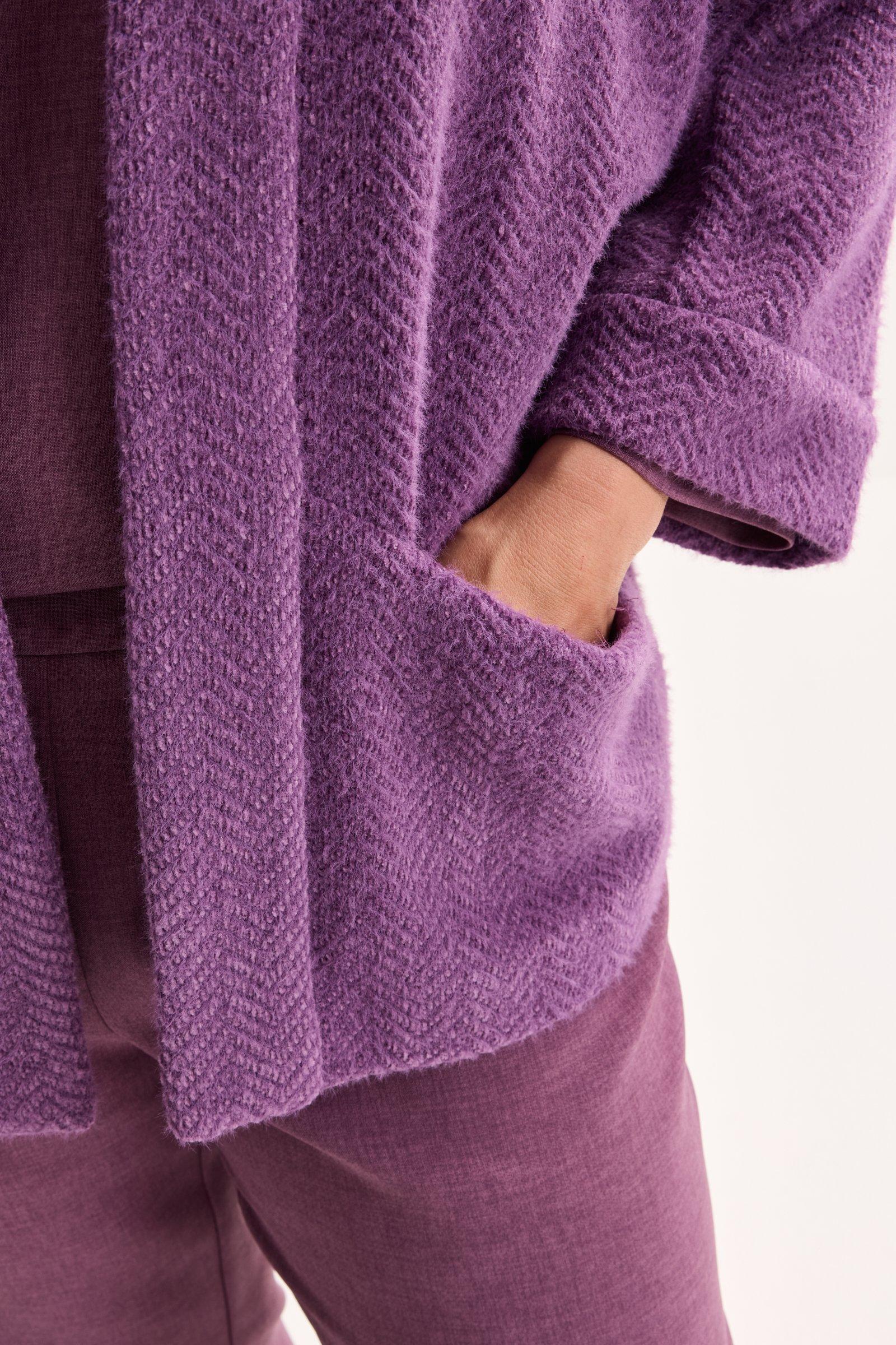 Jassen paars Mayerline - Image 4