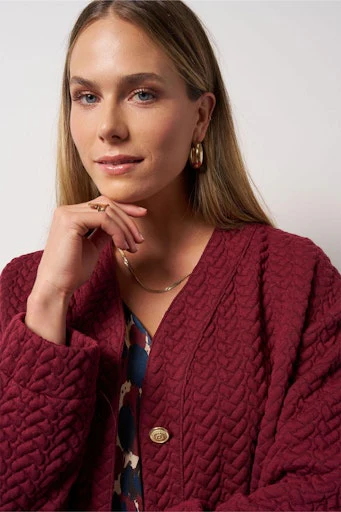 Jassen bordeaux Studio Anneloes - Image 4