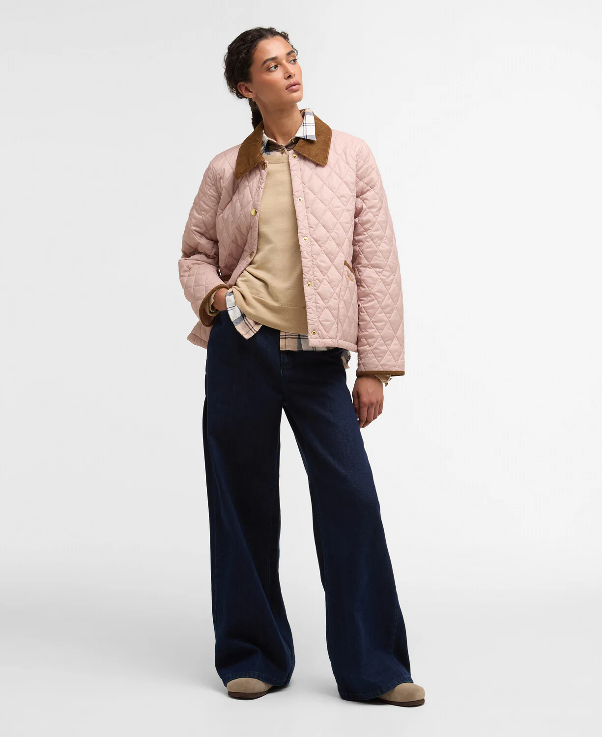 Jassen roze Barbour - Image 8