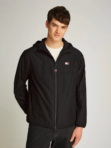 Jassen zwart Tommy Jeans
