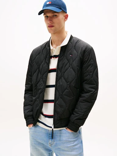 Jassen zwart Tommy Jeans