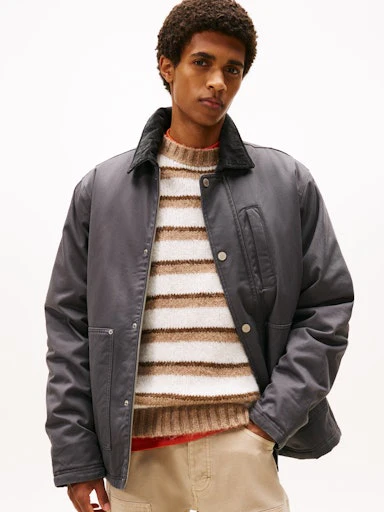 Jassen zwart Tommy Jeans