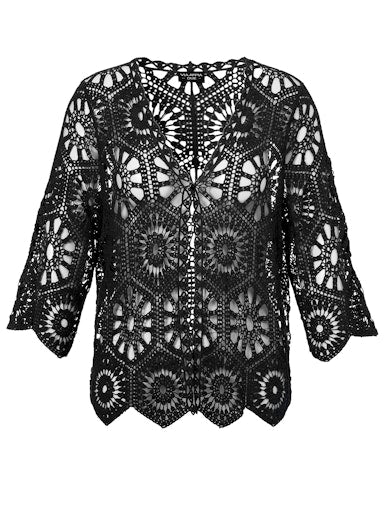 Cardigans zwart Via Appia Due