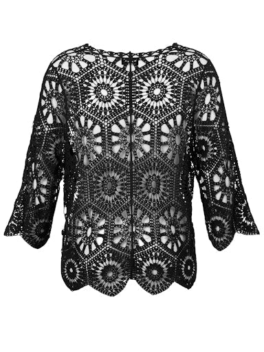Cardigans zwart Via Appia Due - Image 2