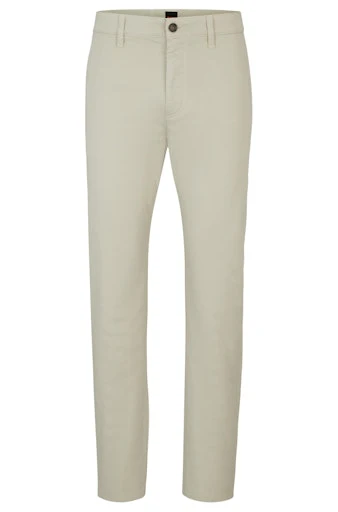Broeken beige Boss Men Black