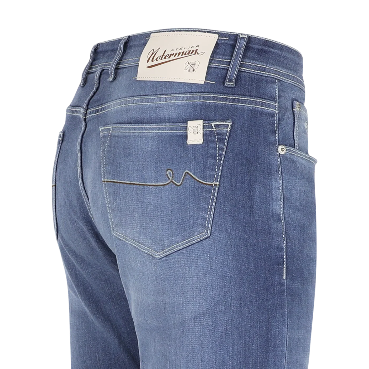 Jeans blauw Atelier Noterman - Image 3