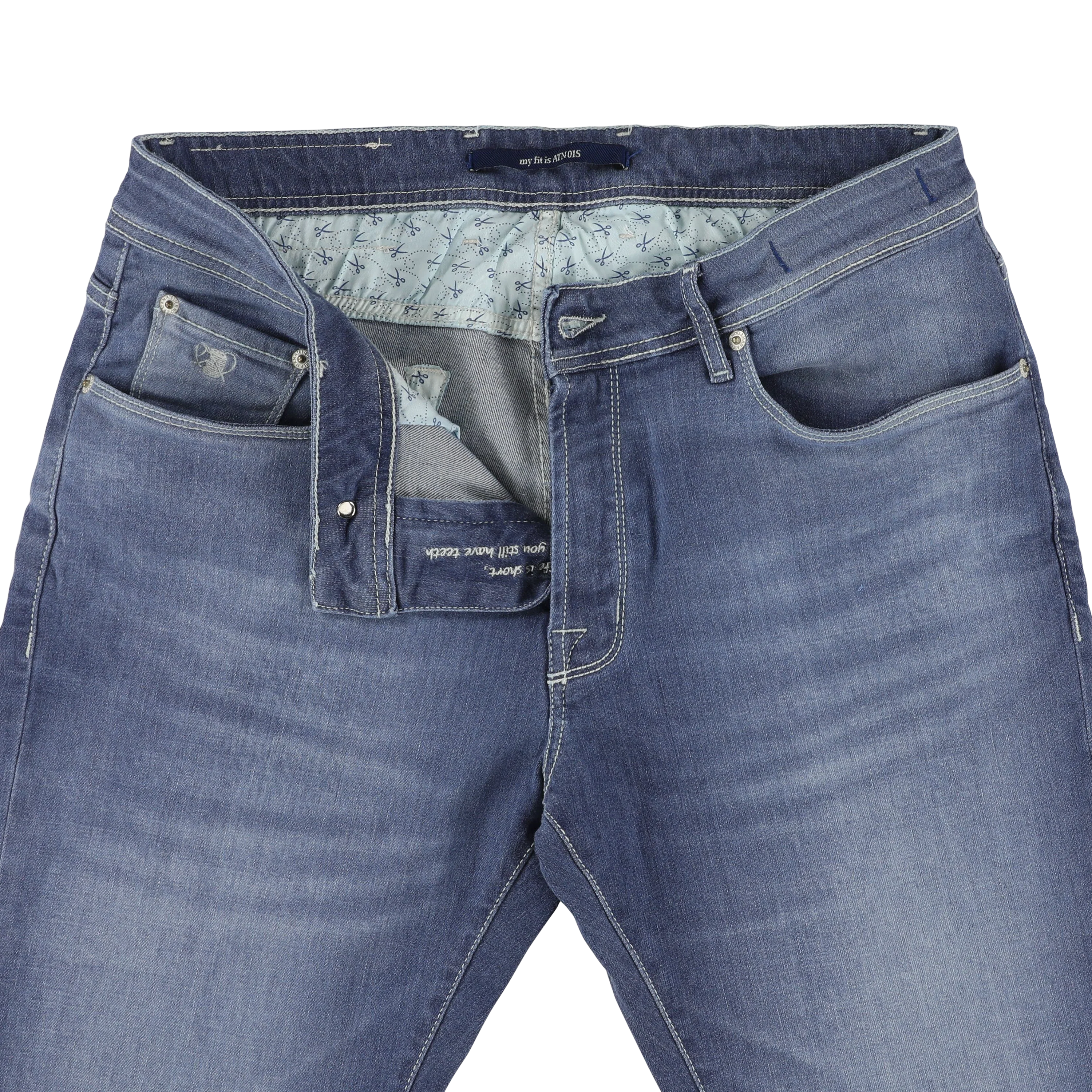 Jeans blauw Atelier Noterman - Image 4