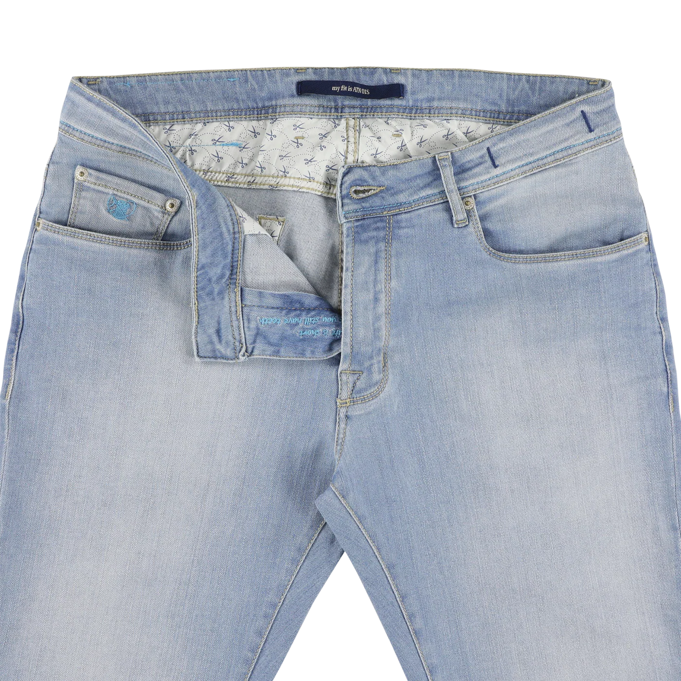 Jeans blauw Atelier Noterman - Image 3