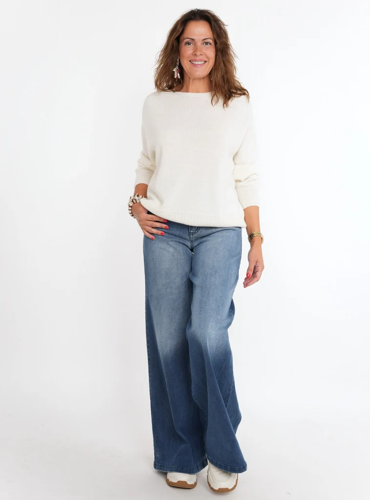 Jeans blauw BLACK ROSE