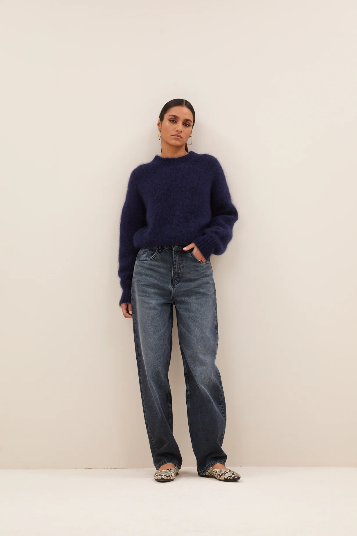 Jeans blauw by-bar