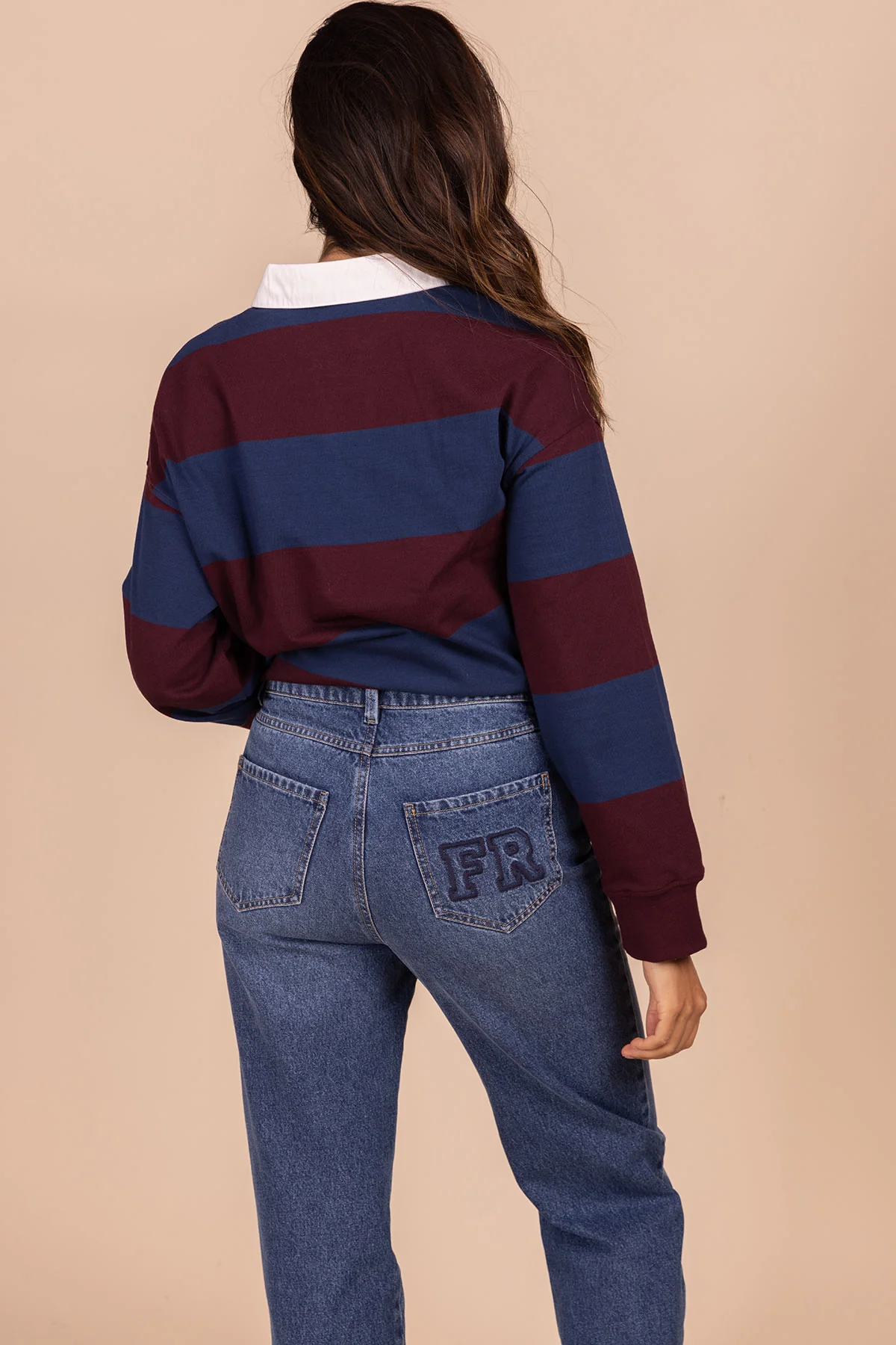 Jeans blauw Four Roses - Image 4