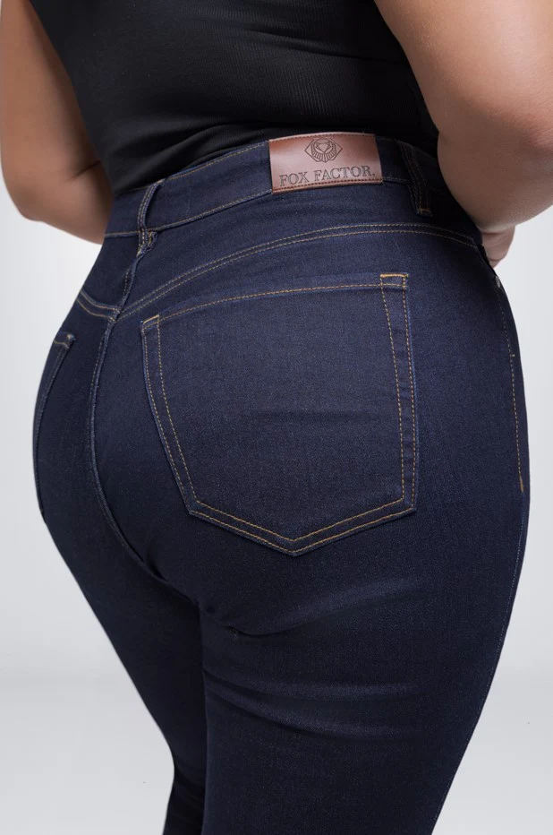 Jeans blauw FOX FACTOR. - Image 2