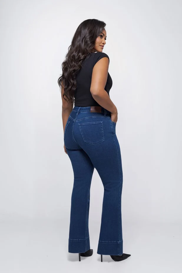 Jeans blauw FOX FACTOR. - Image 2