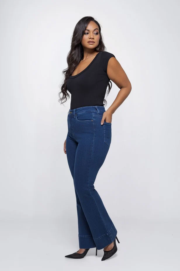 Jeans blauw FOX FACTOR. - Image 4