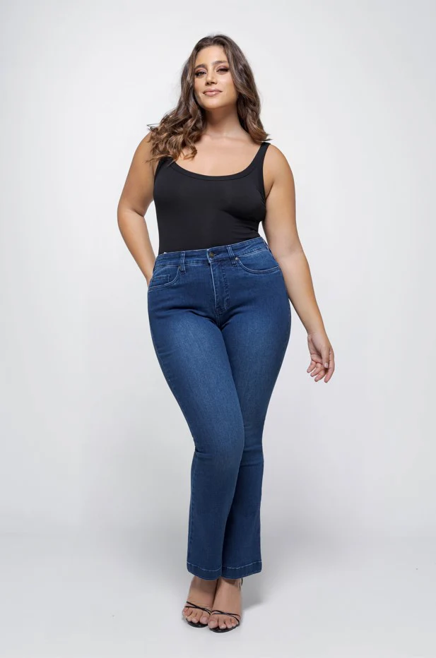 Jeans blauw FOX FACTOR. - Image 2