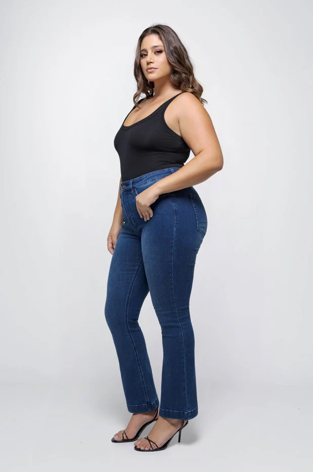 Jeans blauw FOX FACTOR. - Image 3