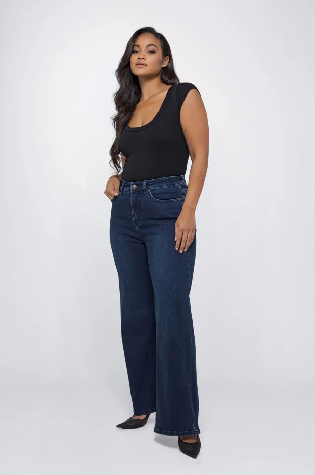 Jeans blauw FOX FACTOR. - Image 4