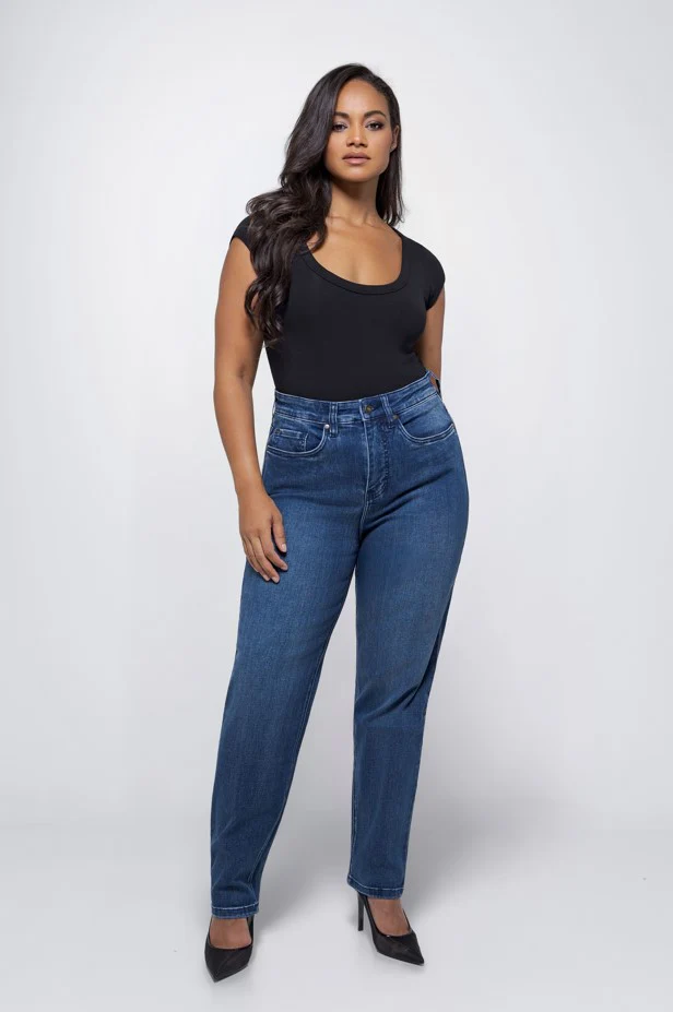Jeans blauw FOX FACTOR.