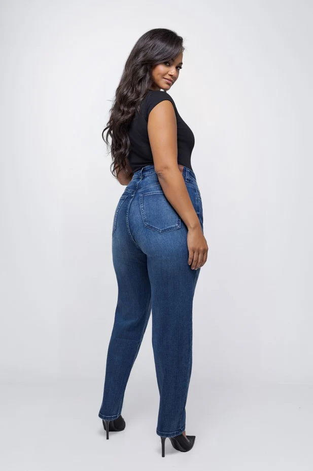 Jeans blauw FOX FACTOR. - Image 4