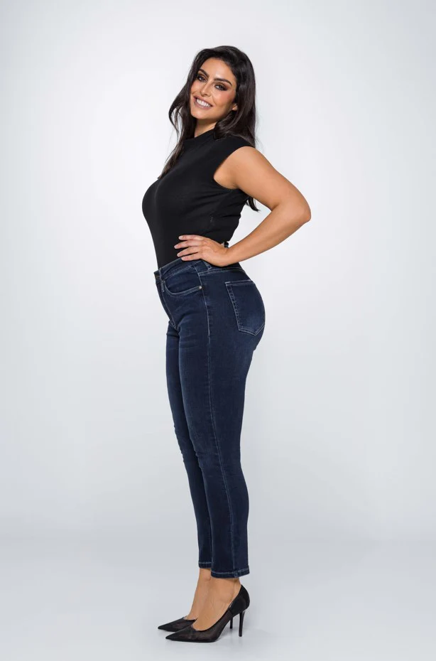 Jeans blauw FOX FACTOR.