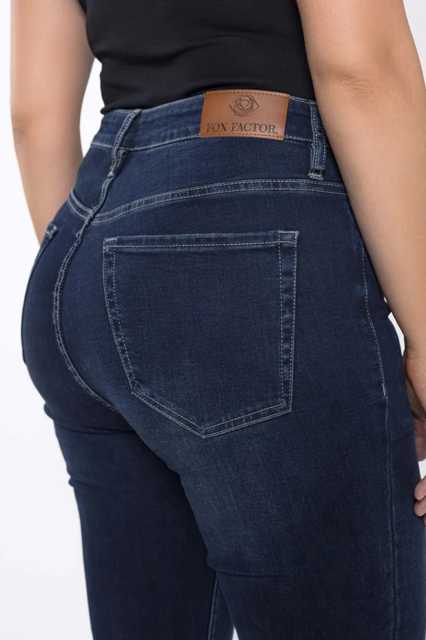 Jeans blauw FOX FACTOR. - Image 4