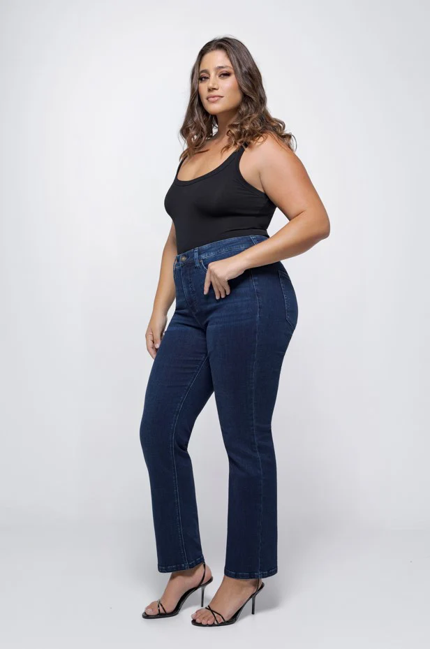 Jeans blauw FOX FACTOR. - Image 4