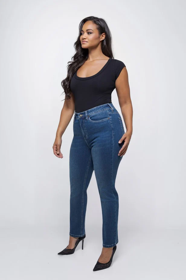 Jeans blauw FOX FACTOR.