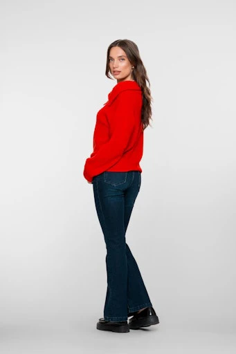 Jeans blauw Geisha - Image 5