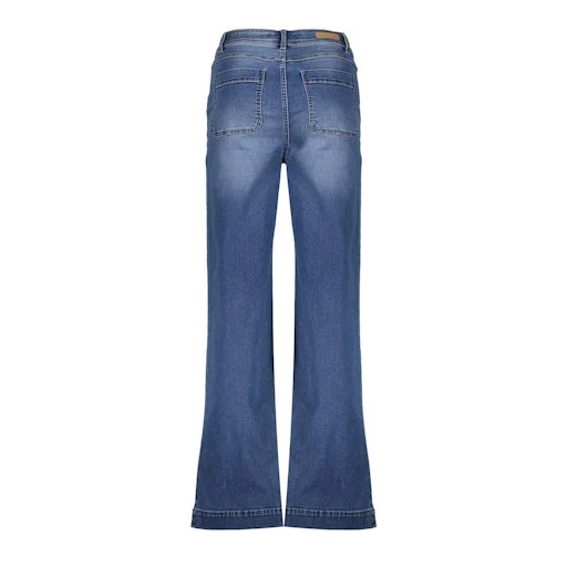 Jeans blauw Geisha - Image 4