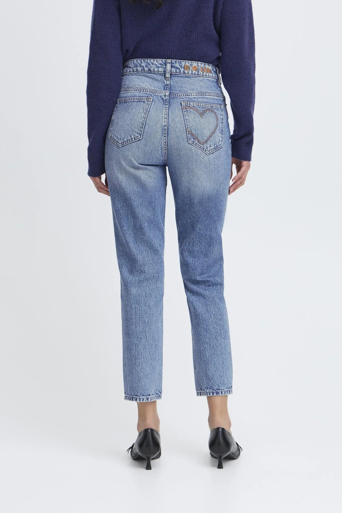 Jeans blauw ICHI - Image 3