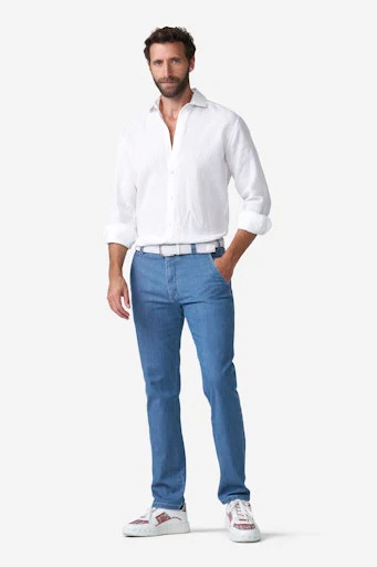 Jeans blauw Meyer - Image 2
