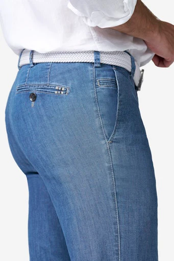 Jeans blauw Meyer - Image 4