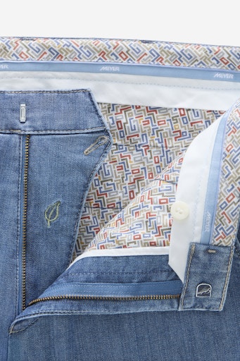 Jeans blauw Meyer - Image 6