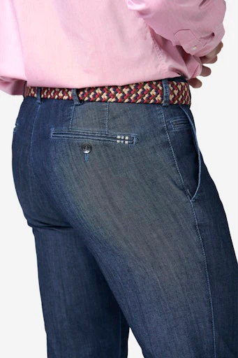 Jeans blauw Meyer - Image 4