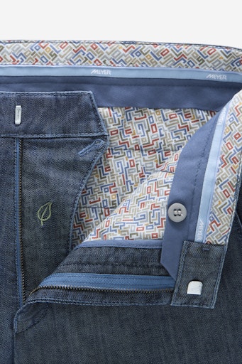 Jeans blauw Meyer - Image 6