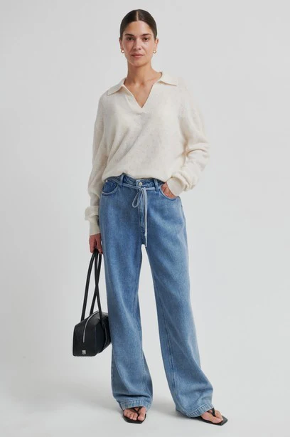 Jeans blauw Second Female